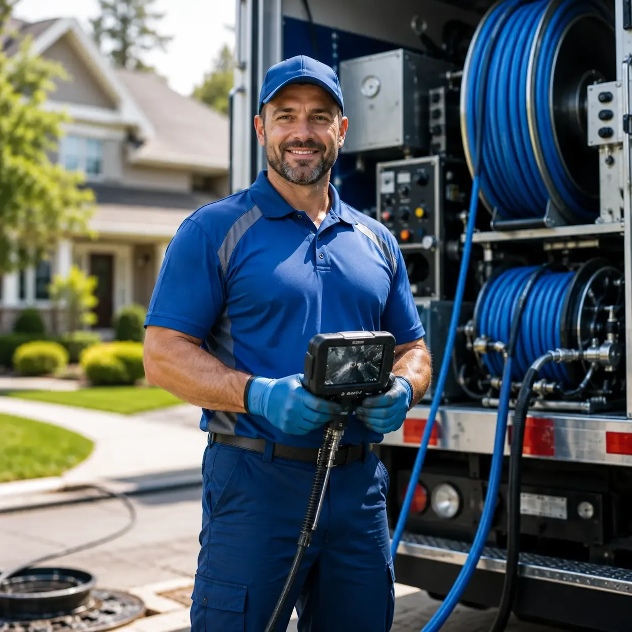 Local outdoor drain cleaning specialists in Oscoda, MI